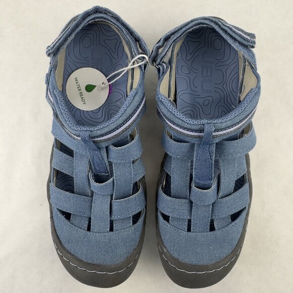 JBU Fisherman Sandals Womens Size 8.5M Jambu Olympia Water Ready Blue Gray NEW - Picture 5 of 16